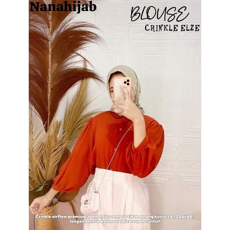 elze blouse kekinian//blouse elze//blouse murah//blouse viral