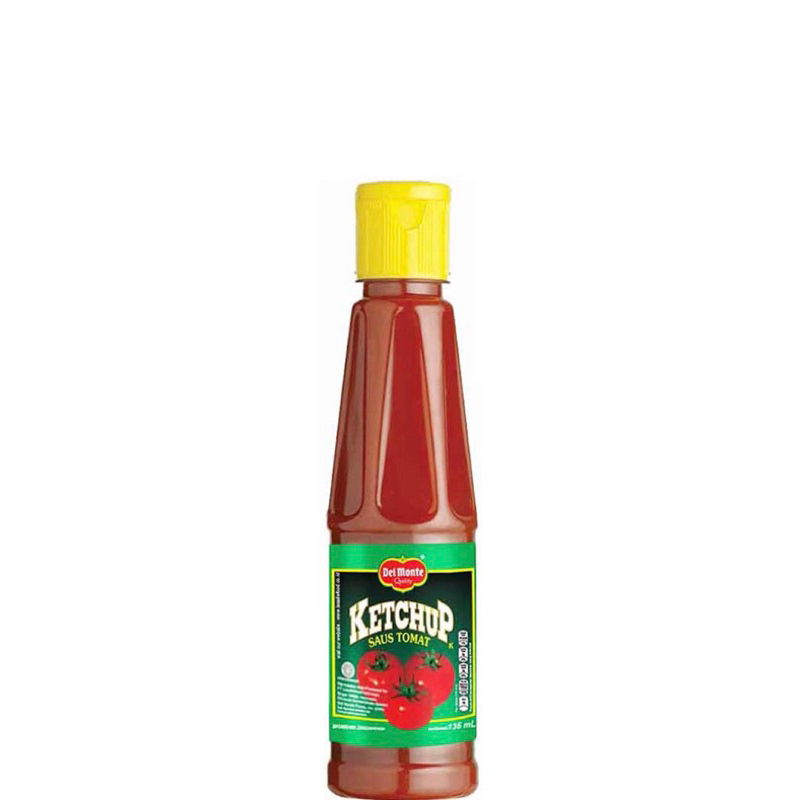 

Del monte delmonte Saus 135ml Ketchup Saus Tomat Extra Hot