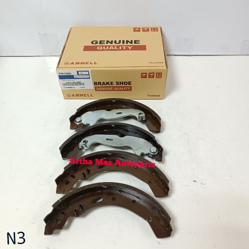 KAMPAS REM BELAKANG FORD FIESTA BRAKE SHOE FORD FIESTA