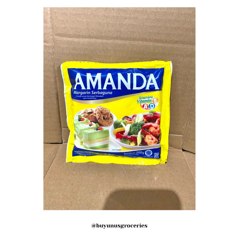 

AMANDA - Margarin Serbaguna Saset 200g