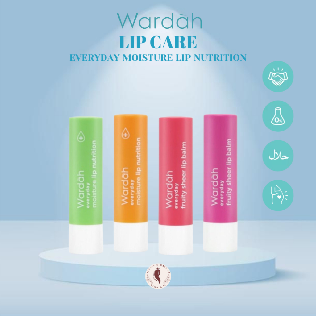 Wardah Everyday Fruity Sheer Lip Balm / Wardah Lip Nutrition / Lip Balm Wardah