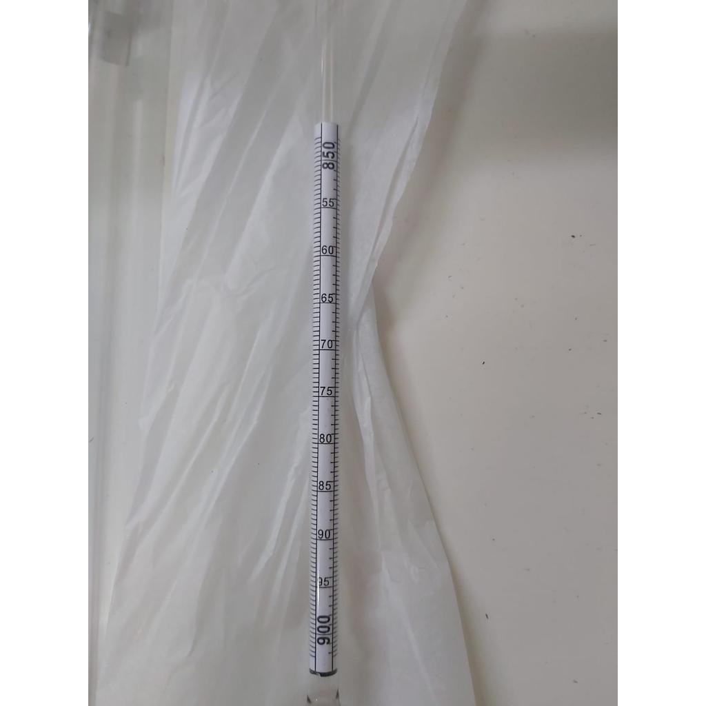 Hydrometer solar Baume Density scala 0.800-0.900 Alat Ukur solar