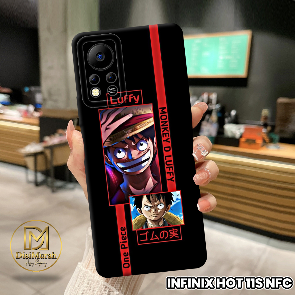(DS0403) Case Hp Pro Kamera Infinix Hot 11S NFC  MOTIF Anime  Ready Untuk semua tipe handphone Vivo Realme Xiaomi Samsung Infinix Itel vision Iphone Softcase Lentur casing protection