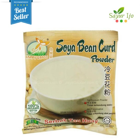 

Soya Bean Curd Powder 80 Gram / Pack Serbuk Tau Huay Organik Siap Saji