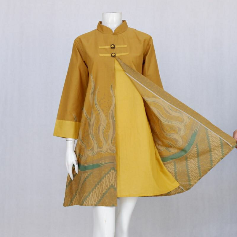 Tunik Batik Pias Madani SMLXLXXL XXXL