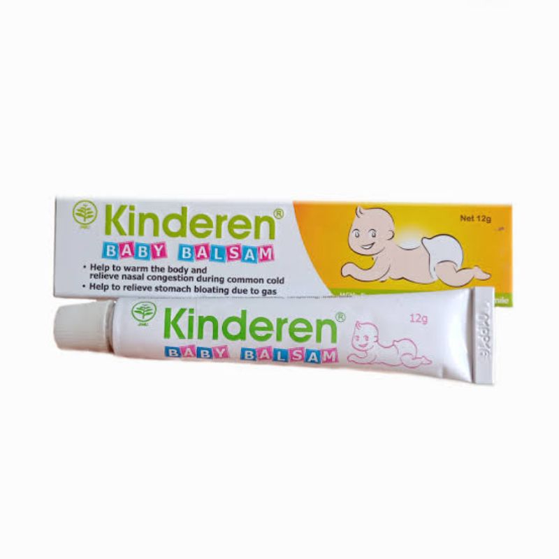 Kinderen Baby Balsam 12g | Kinderen Baby Balsem | Balsam Bayi | Balsem Bayi | Balsam Anak | Balsem A