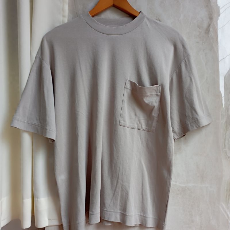 Muji basic tshirt, korean tshirt, kaos oversized