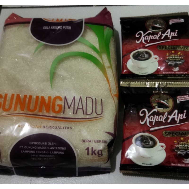 

Paket Gula + kopi