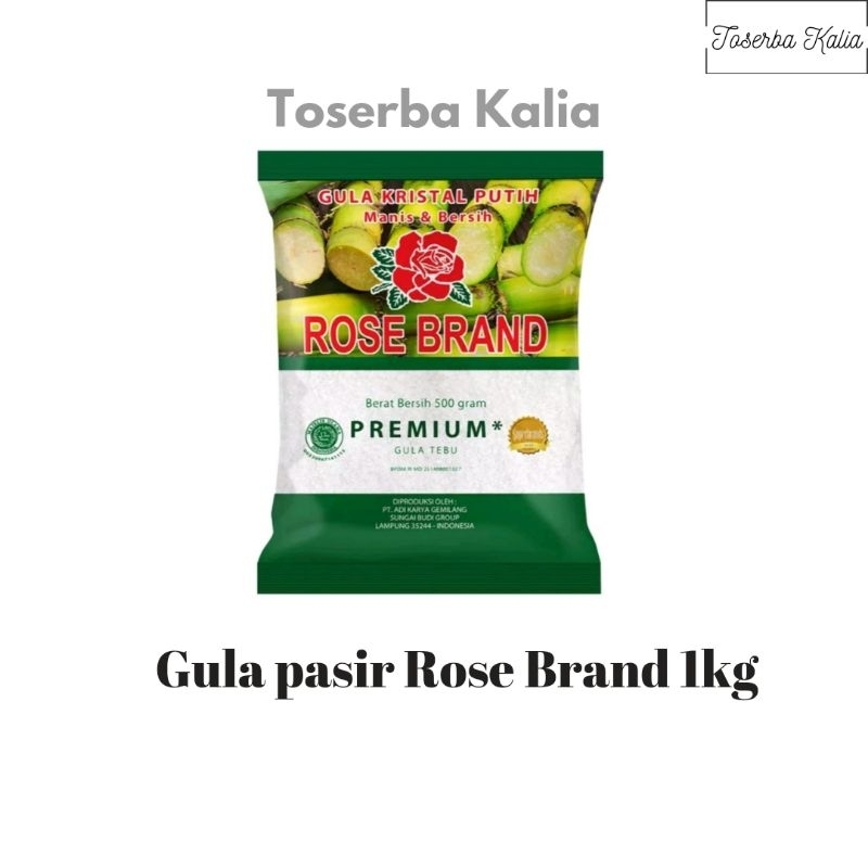 

Gula pasir Rose Brand Hijau/Kuning 1kg