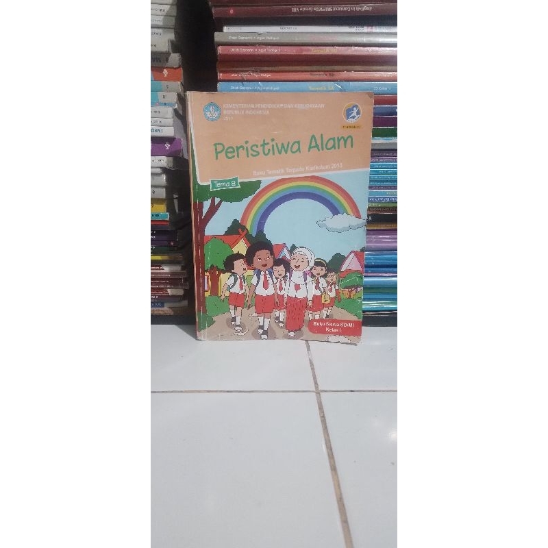 Buku Peristiwa Alam kelas 1 sd tema 8