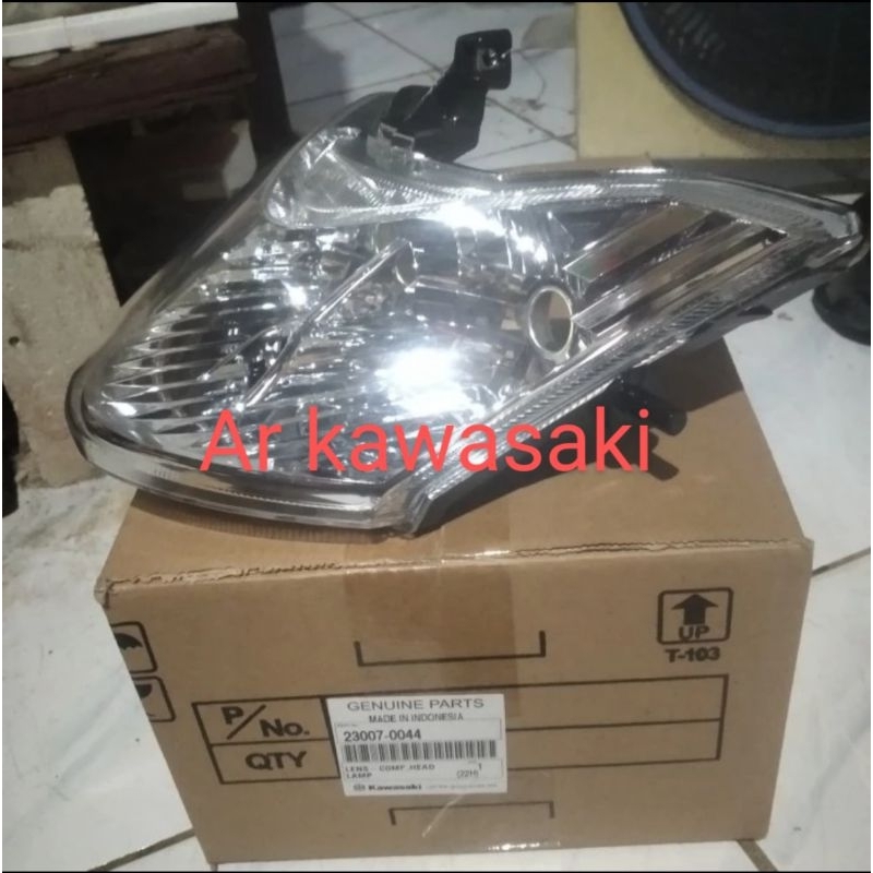 reflektor headlamp kaca lampu depan Kawasaki zx130 zx 130 original