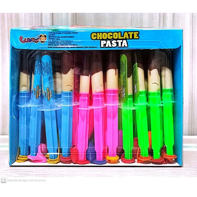 

LUVMI Chocolate Pasta isi 30x6g