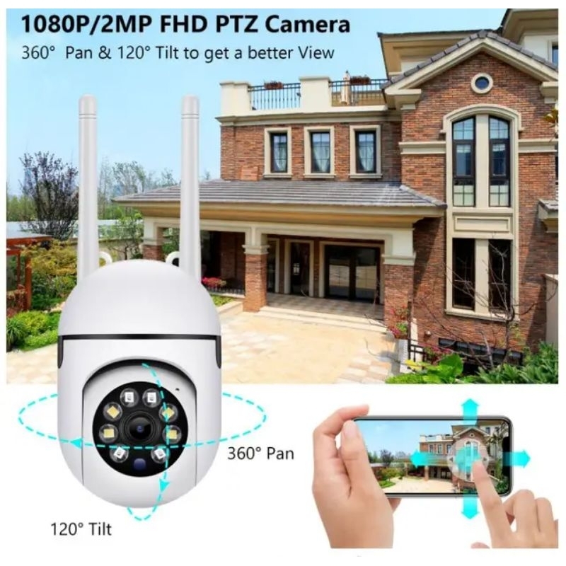 CCTV Wifi Mini Tersembunyi Tanpa Kabel Kamera CCTV Outdoor Full HD IP Camera 1080P Waterproof IP67