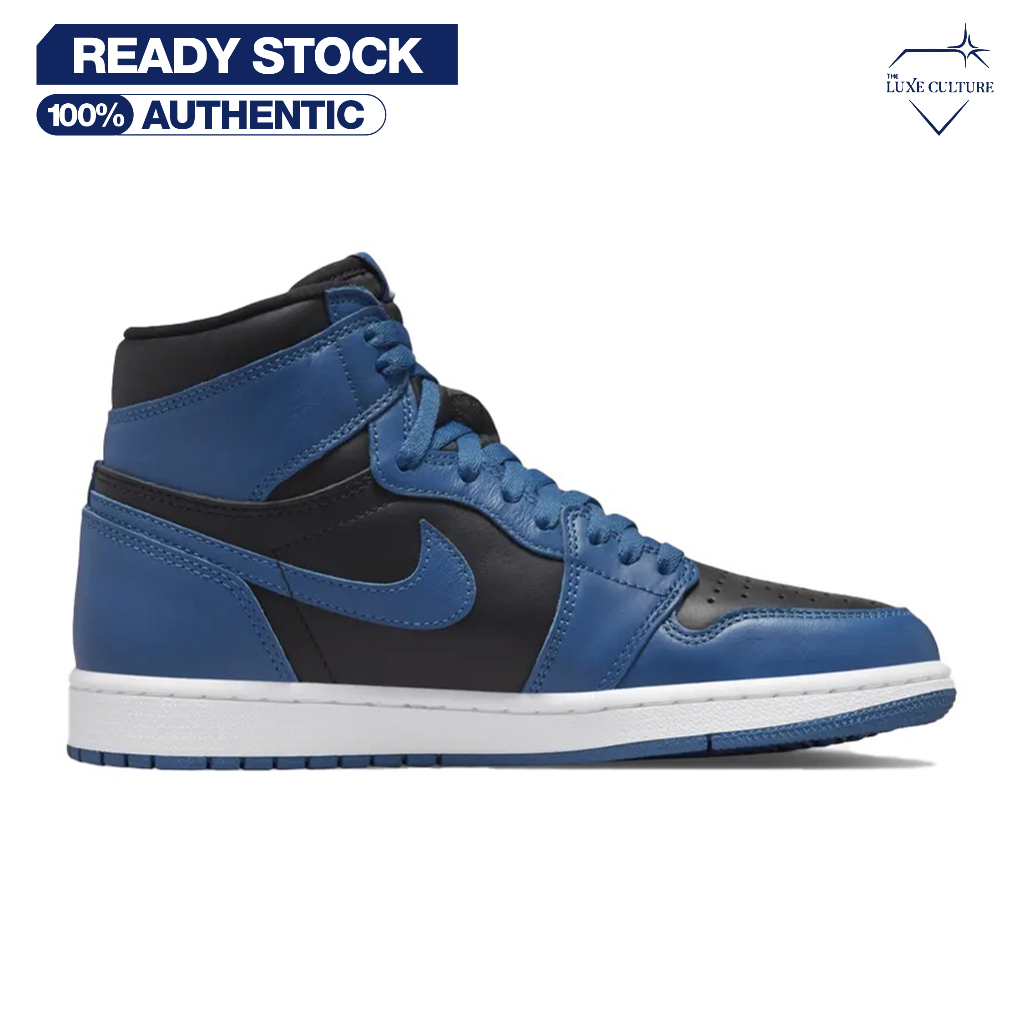 Nike Air Jordan 1 Blue Marina / Sepatu Branded Original