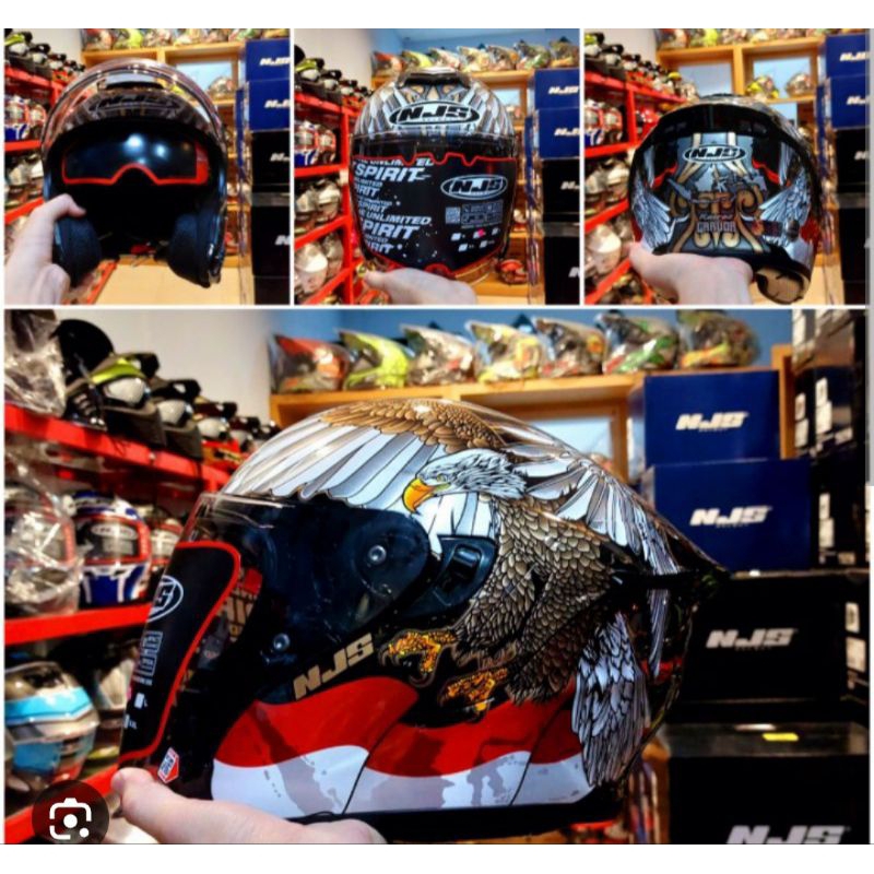 HELM NJS KAIROZ DV GARUDA