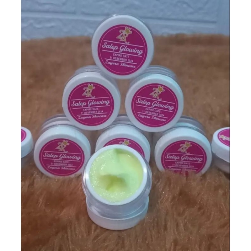 Salep Glowing Zayora Skincare Glowing Untuk Wajah (BPOM)