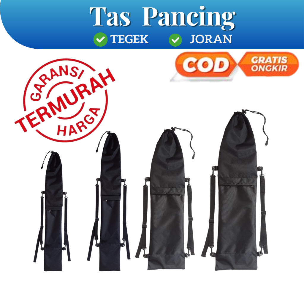 Tas Pancing Gendong Waterproof Murah / Tas Joran Pancing / Tas Tegek Pancing / Tas alat Pancing / Ta