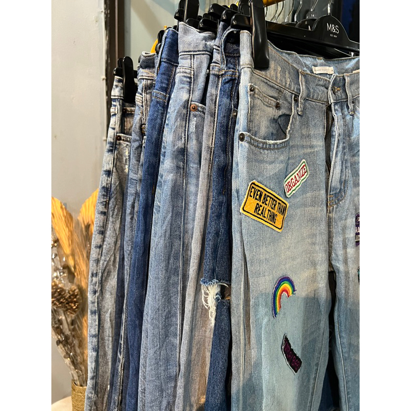 jeans riped wanita Uniqlo