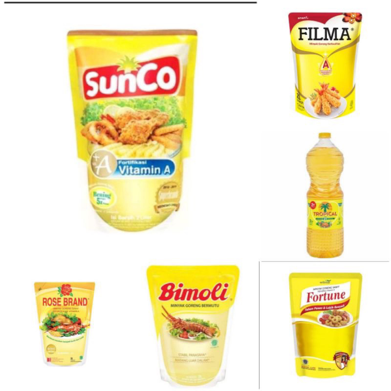 

MINYAK GORENG 2 Liter kemasan 2 refil pouch 2 L