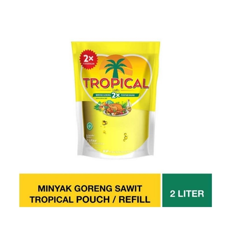 

minyak tropical pouch 2liter