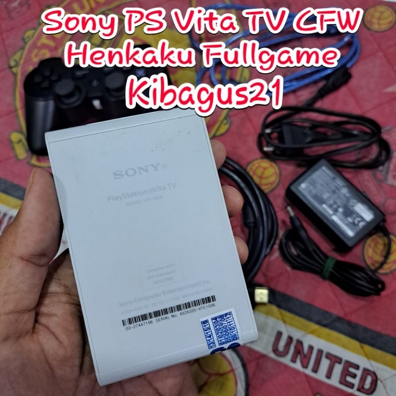 PS Vita TV Wifi Henkaku Fullgame 32gb
