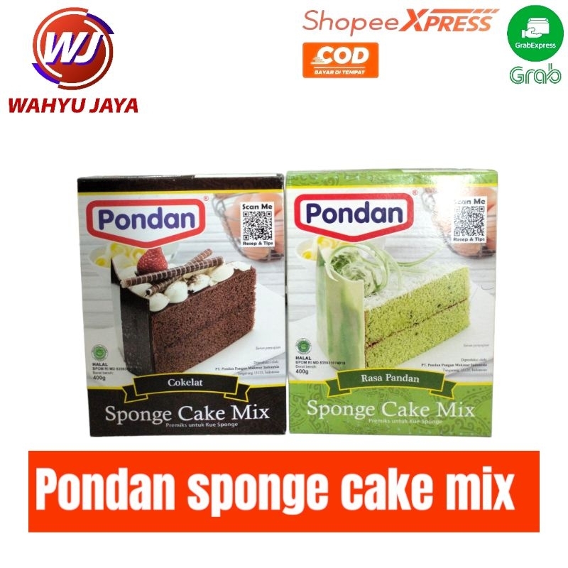 

Pondan sponge cake mix 400grm