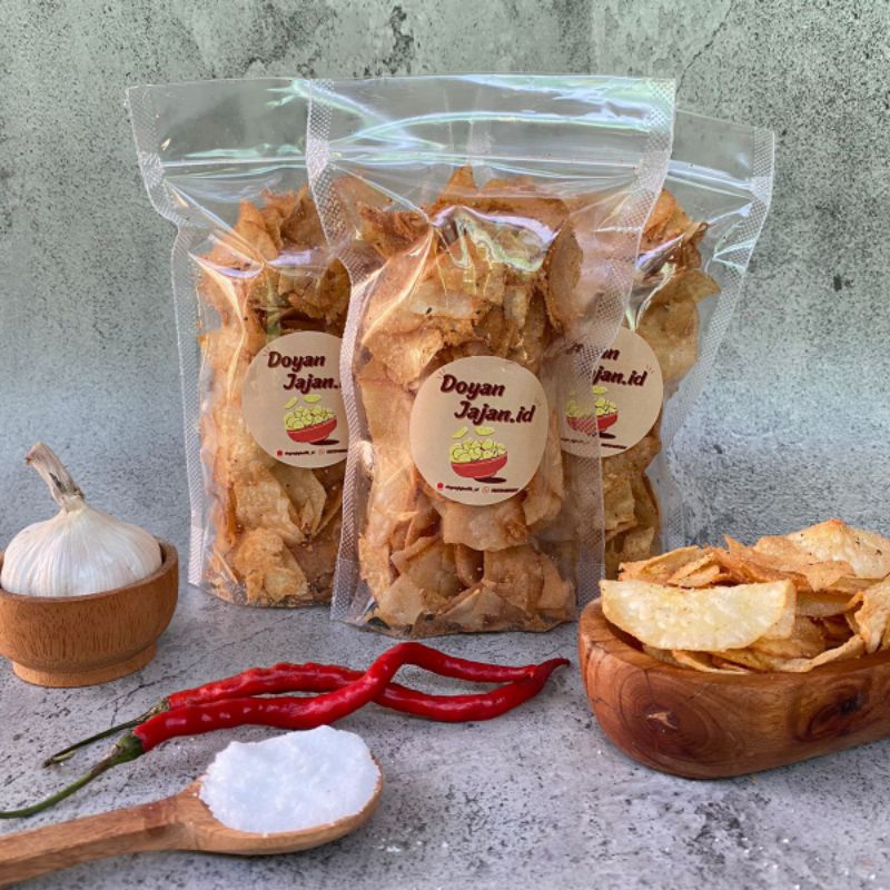 

KRIPIK SINGKONG PEDAS