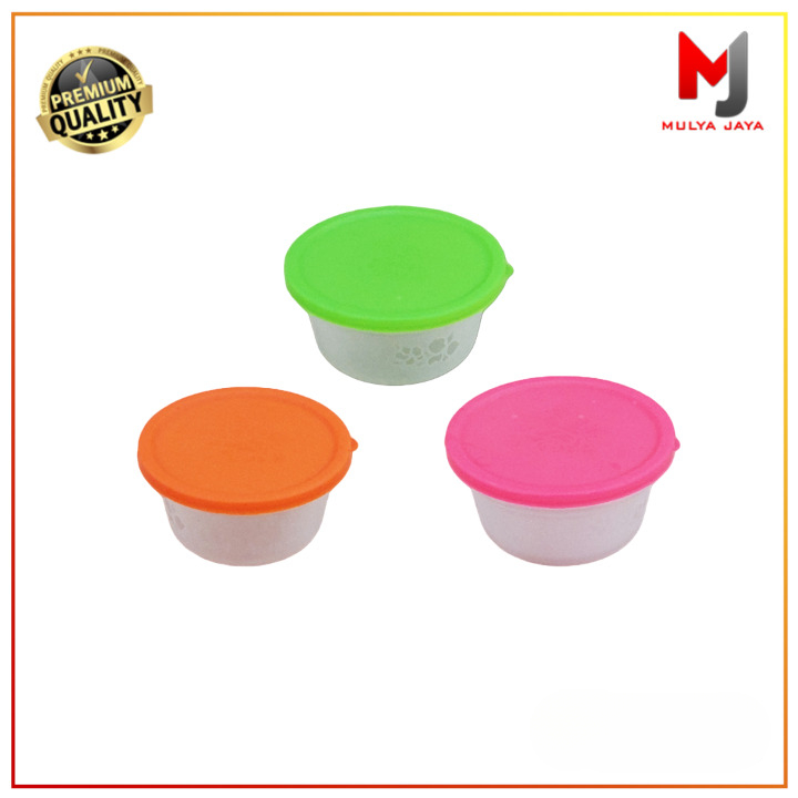 Mulya Jaya Toples Bulat 1Pcs Plastik Kecil