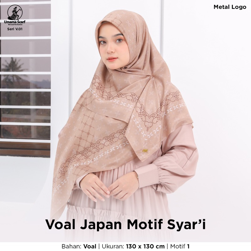 grosir 10 pcs umama voal japan motif Syar’i Lc Logo 130x130 ori umama