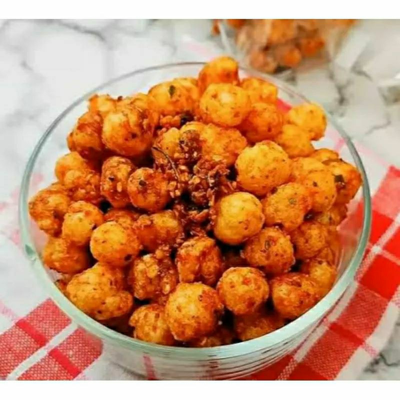 

Cimol Kering Pedas Daun Jeruk 1 Kilogram / 1 KG