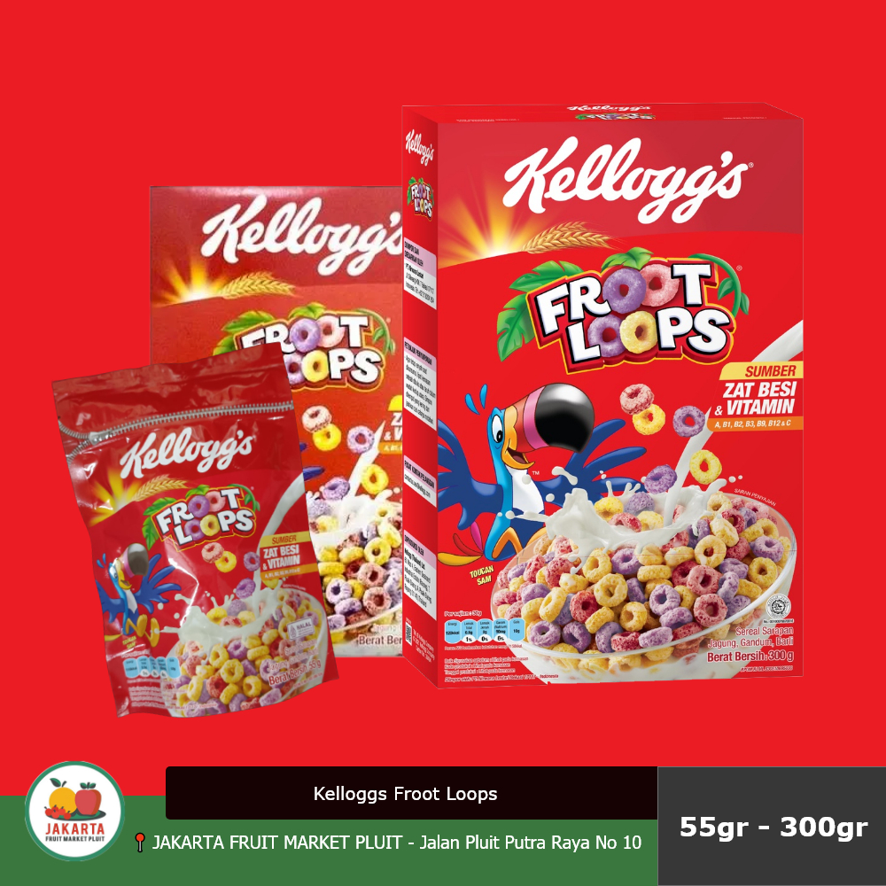 

KELLOGGS FROOT LOOPS - Sereal / Cereal All Size