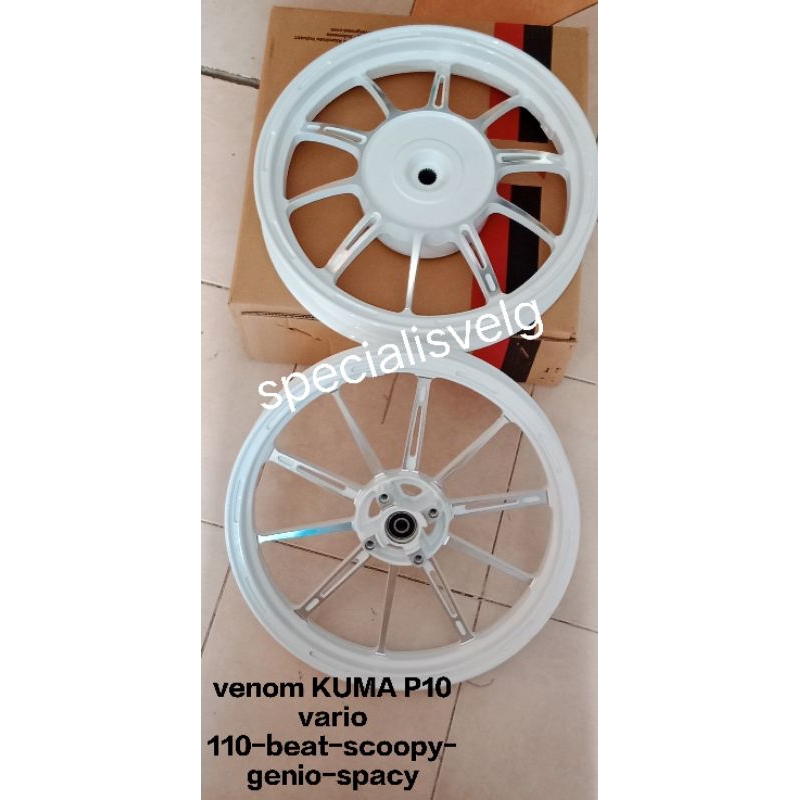 velg/pelak pelek VROSSI Venom KUMA palang 10 vario 110 old/fi-genio-beat karbu/fi/esp/deluxe/pop-sco