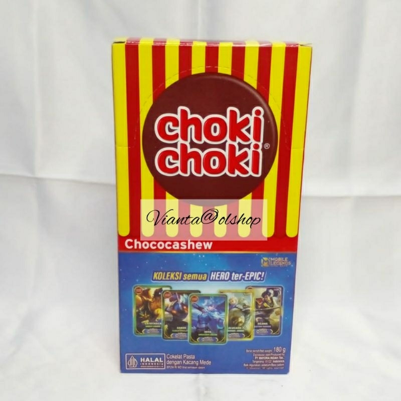 

Choki - Choki Chococashew isi 20 @9gr (180gr)