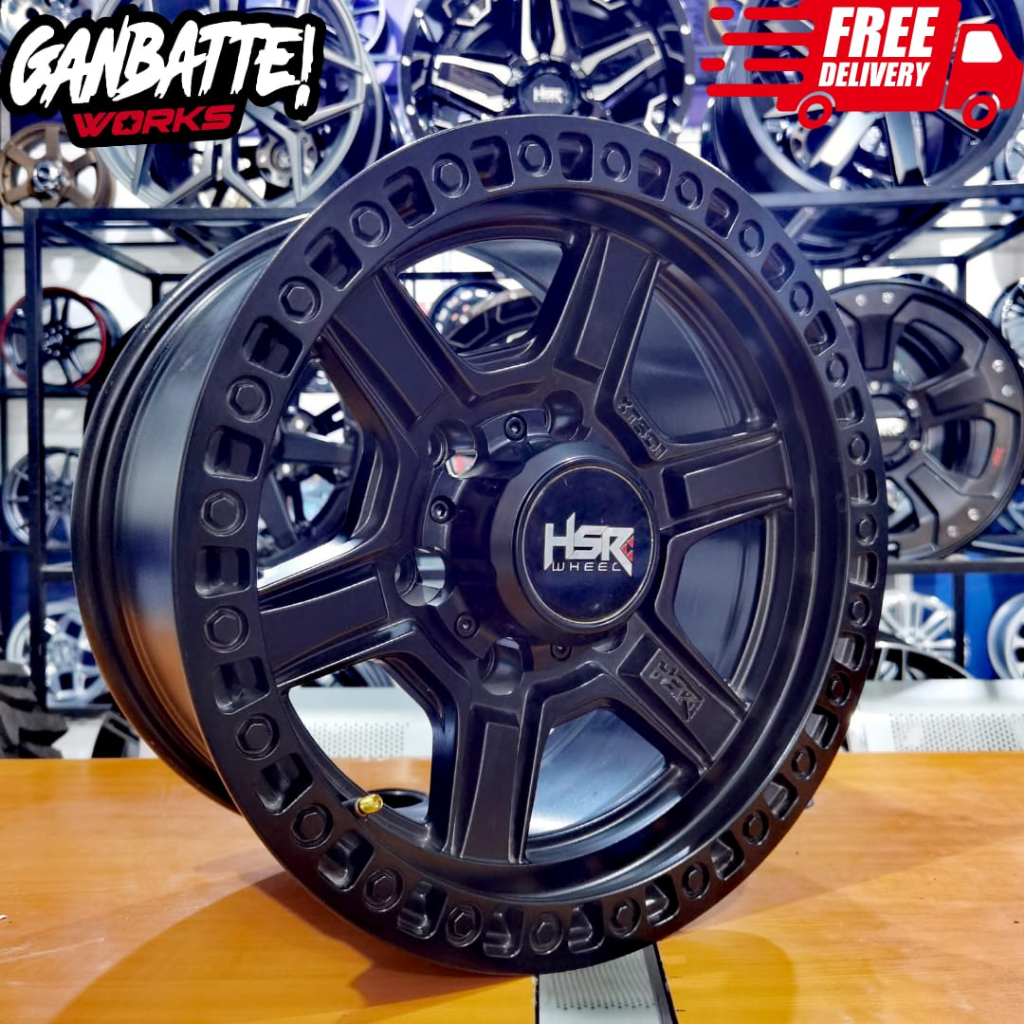 HSR XTS 01 RING 16 LUBANG 6 UNTUK HILUX TRITON PAJERO DLL