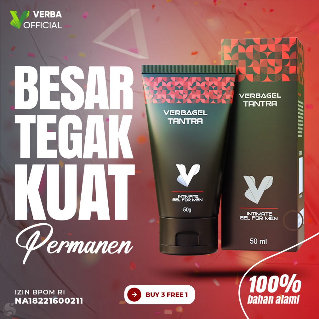 PROMO VERBAGEL TANTRA PELUMAS pembesar Termurah Original READY