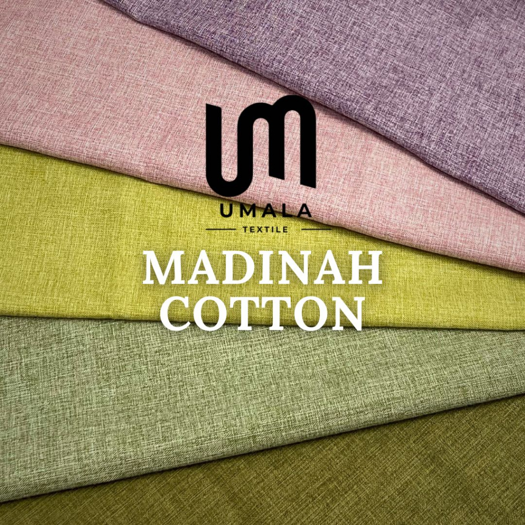 Kain Bahan Katun Adem 1 Meter - Madinah Fodu