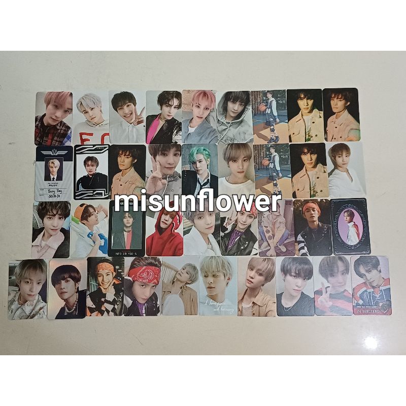 Photocard PC official Yangyang WayV NCT totm