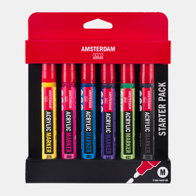 

TALENS Amsterdam Acrylic Marker Set