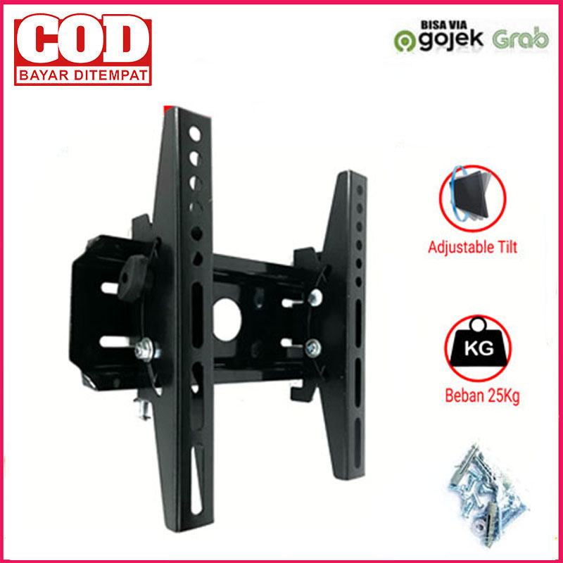 Bracket TV Led 15 - 32 Inch Adjustable Tilt