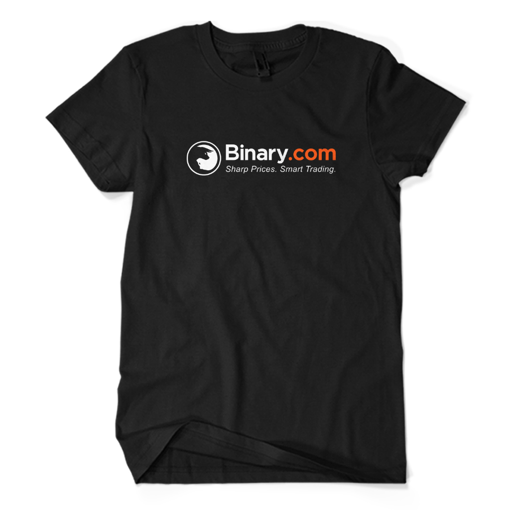 Kaos Distro Premium BINARY TRADING - Baju Logo Hobi Usaha Trading Unisex Dewasa