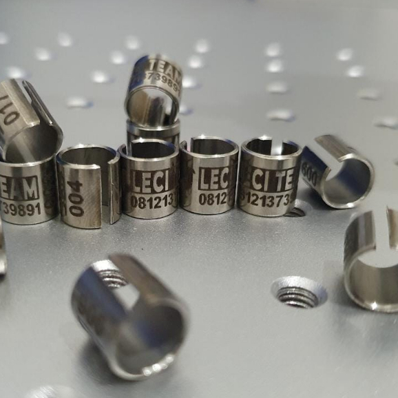 Omah Ring | Baja belah model Laser Variasi tinggi 1 cm | Burung Merpati