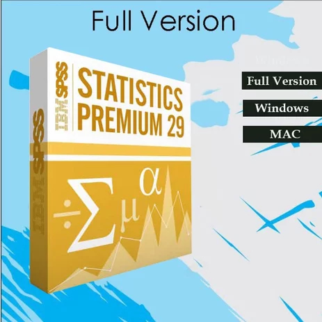 Software Statistik SPSS 2526272829 Original License WinMac 1 Year