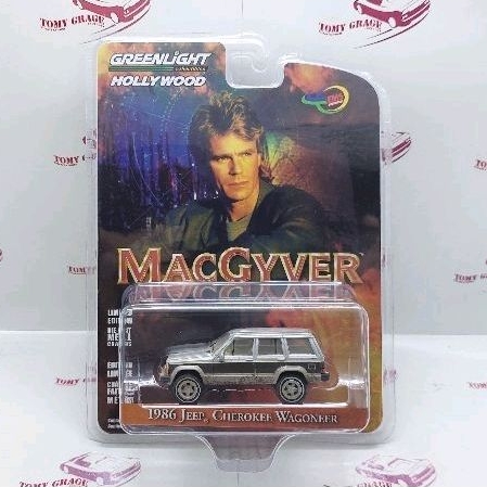 Greenlight MacGyver 1986 Jeep Cherokee Wagoneer Dusty Version