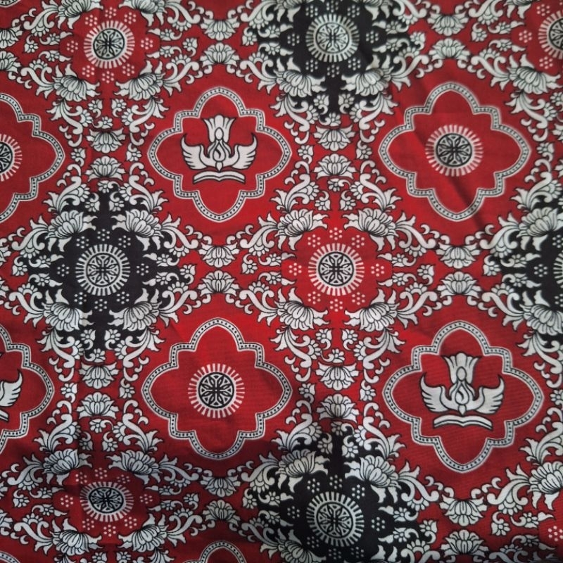Kain Batik Seragam SD 100cm