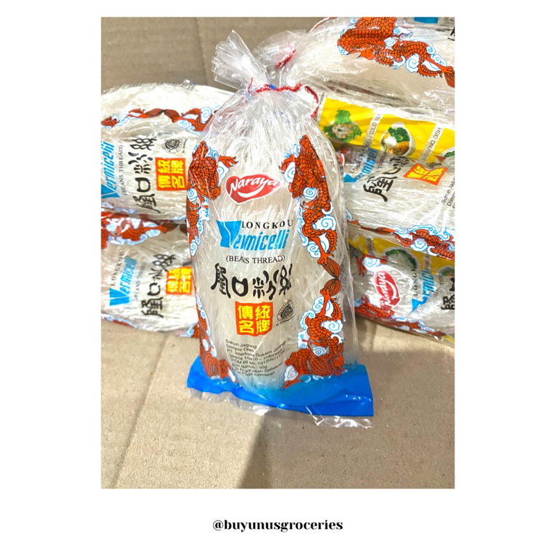 

Bihun Kacang Hijau/Sohun Lengkou Vermiceli 50g HALAL