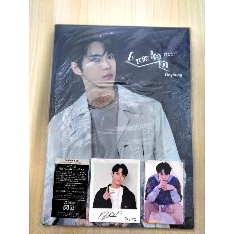 Doyoung Awaken Album Set (PC, Polaroid benefit, Album cover) NCT127