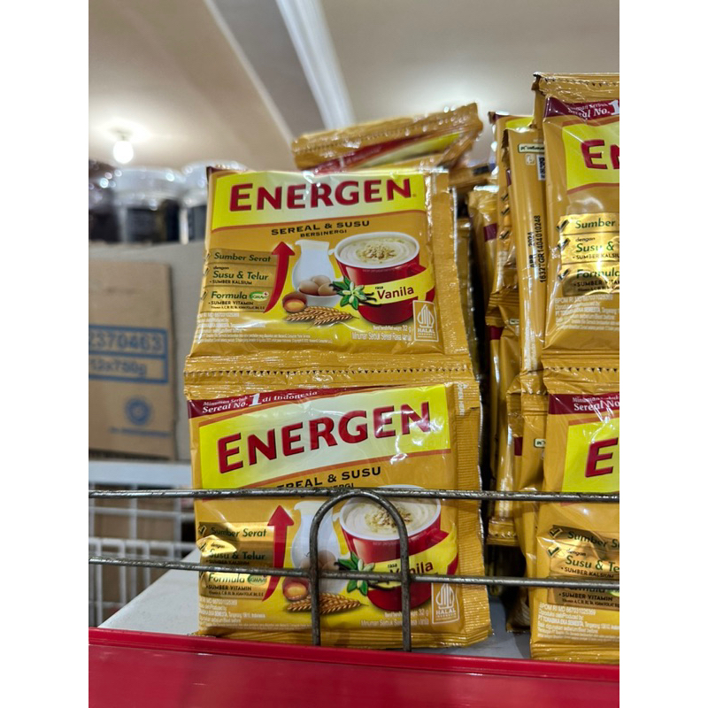 

ENERGEN RENCENG ISI 10 - VANILA | COKLAT | KCG HJ | JAHE