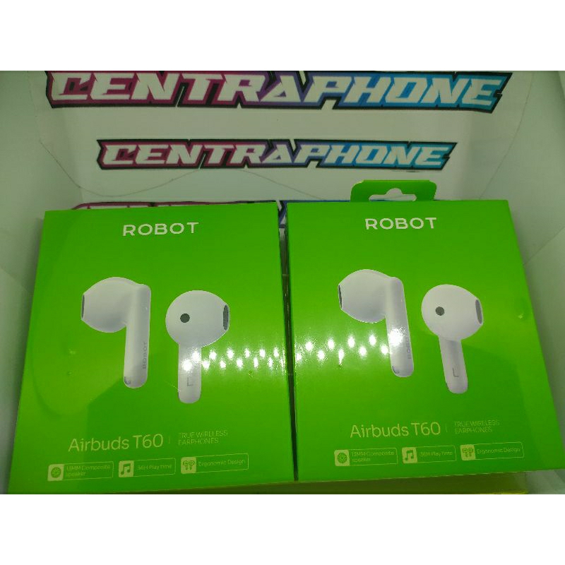 BLUETOOTH HEADSET ROBOT AIRBUDS T60