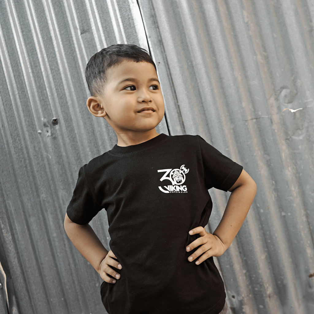 Kaos Anak Edisi Ulang Tahun 30 Th Anniversary Viking Persib Club x Herry Sutresna a.k.a Morgue Vangu