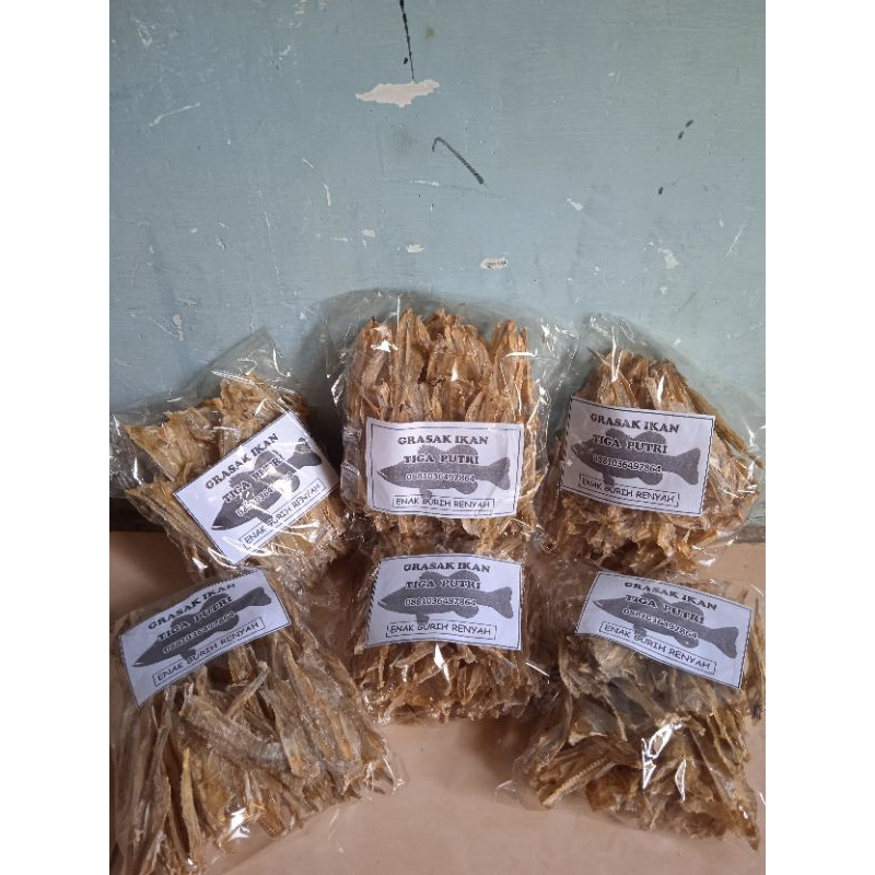 

ikan Gerih Jambrong Mentah, Gurih Nikmat Renyah 100g